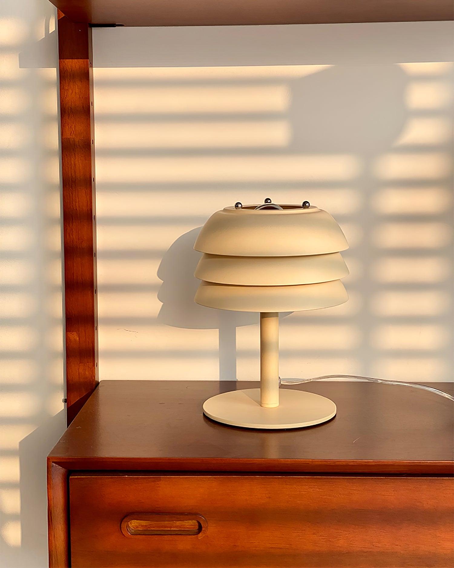 Aulenti Table Lamp - Modern LED Desk Light for Home Office, Bedroom & Living Room | Adjustable Brightness, Energy Saving & Stylish Design