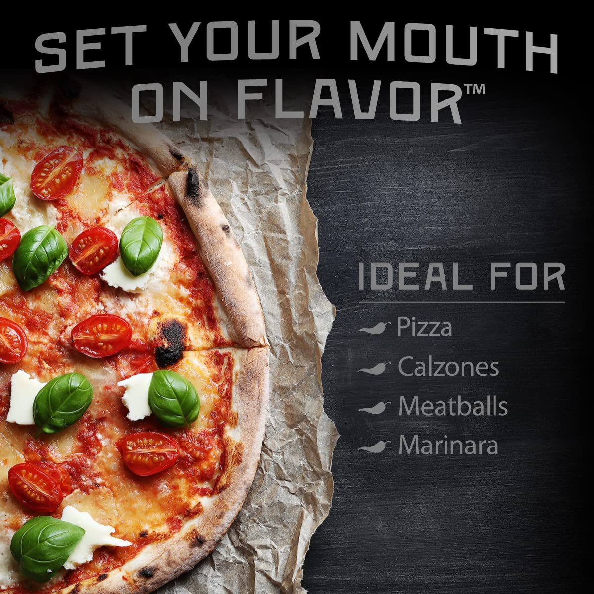 Melinda's Gourmet Spicy Pizza Sauce - 12oz (2 Pack) | Crushed Red Pepper Hot Sauce with Fresh Cayenne Peppers, Garlic & Tomatoes | Perfect for Pizza, Wings, Pasta & More