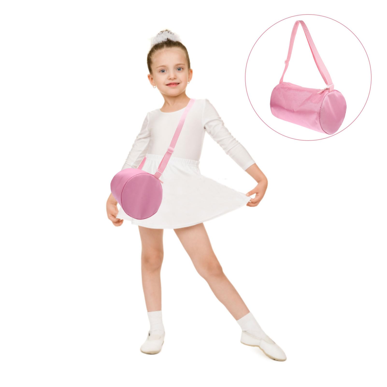WRITWAA Adjustable Dance Bag for Ballet Shoes - Lightweight & Spacious Storage for Dancewear, Costumes & Accessories - Perfect for Ballet Class, Rehearsals & Performances