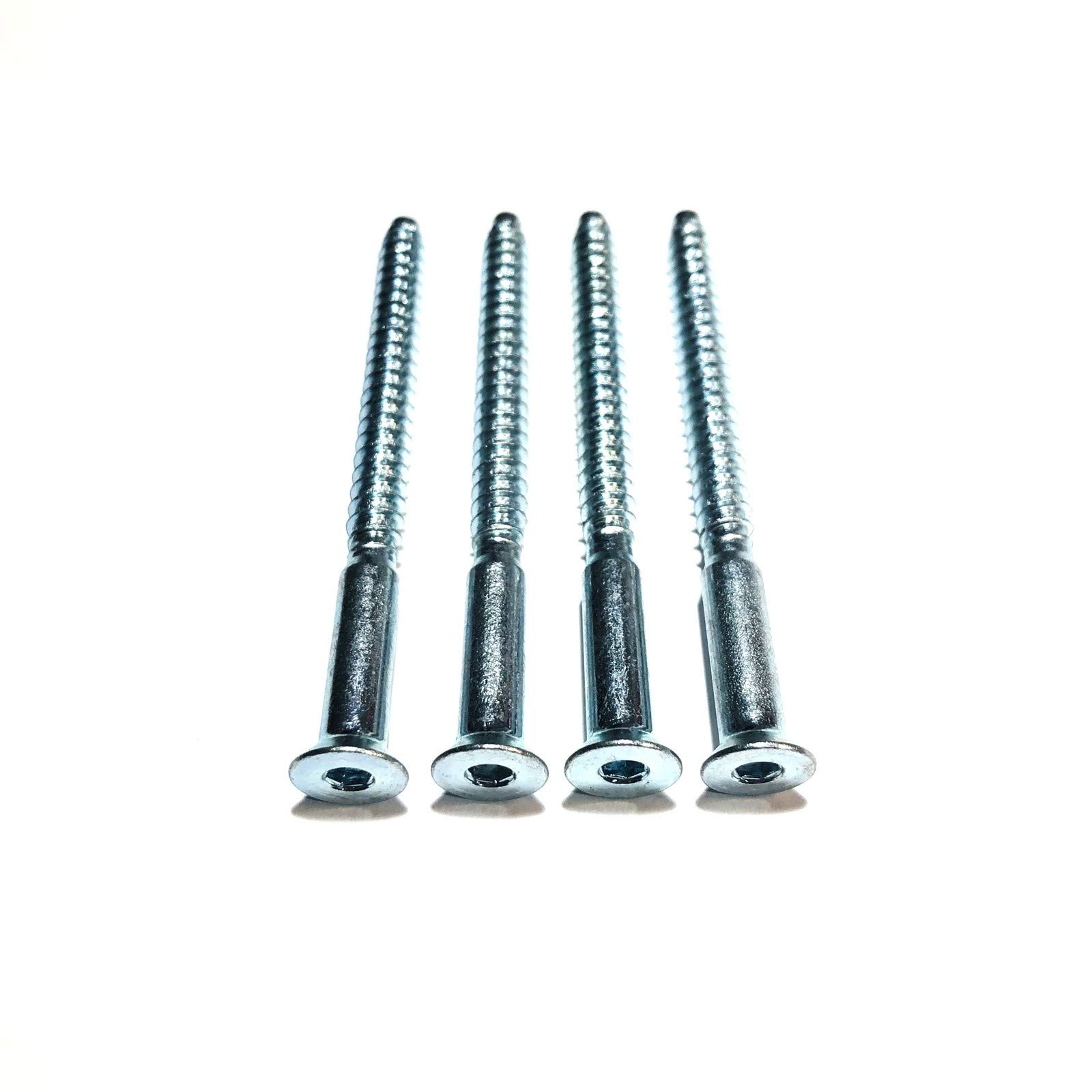 Replacement Shelf Screws for IKEA EXPEDIT/KALLAX - Compatible with Part 104323 & 104325 (4-Pack) - Perfect for Furniture Assembly, Repair & DIY Projects