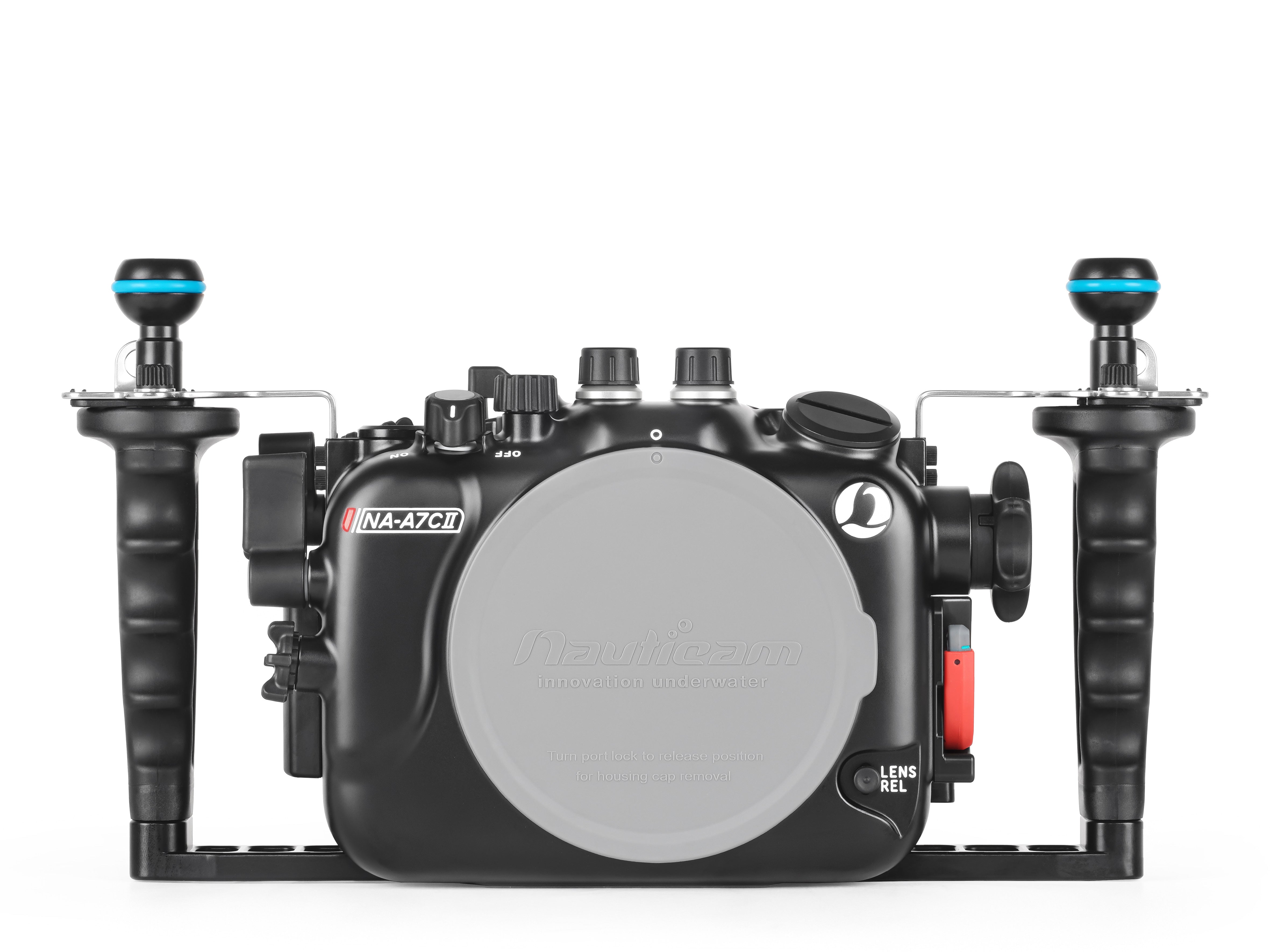 Waterproof Underwater Housing Case for Sony A7CII & A7C R Camera - Scuba Diving, Snorkeling & Marine Photography Protection