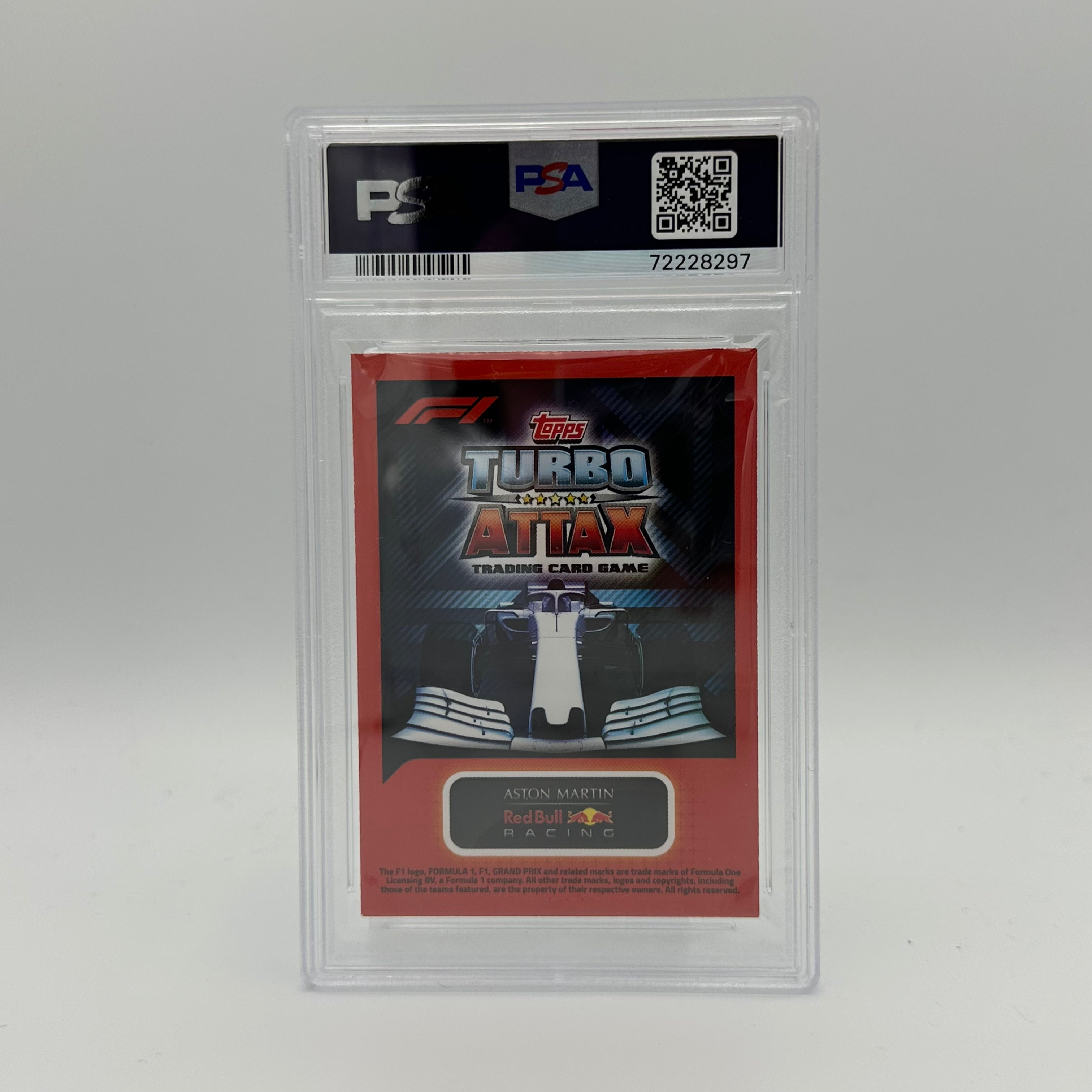 PSA 9 Graded MAX VERSTAPPEN #LE2G Limited Edition Gold Trading Card - Perfect for F1 Racing Fans & Collectors, Great for Display, Gifting, and Investment