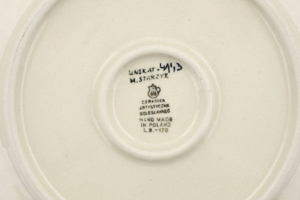 10-Piece Poppy Dot Dinner Plate Set - Elegant and Durable Porcelain Plates for Everyday Dining, Parties, and Special Occasions