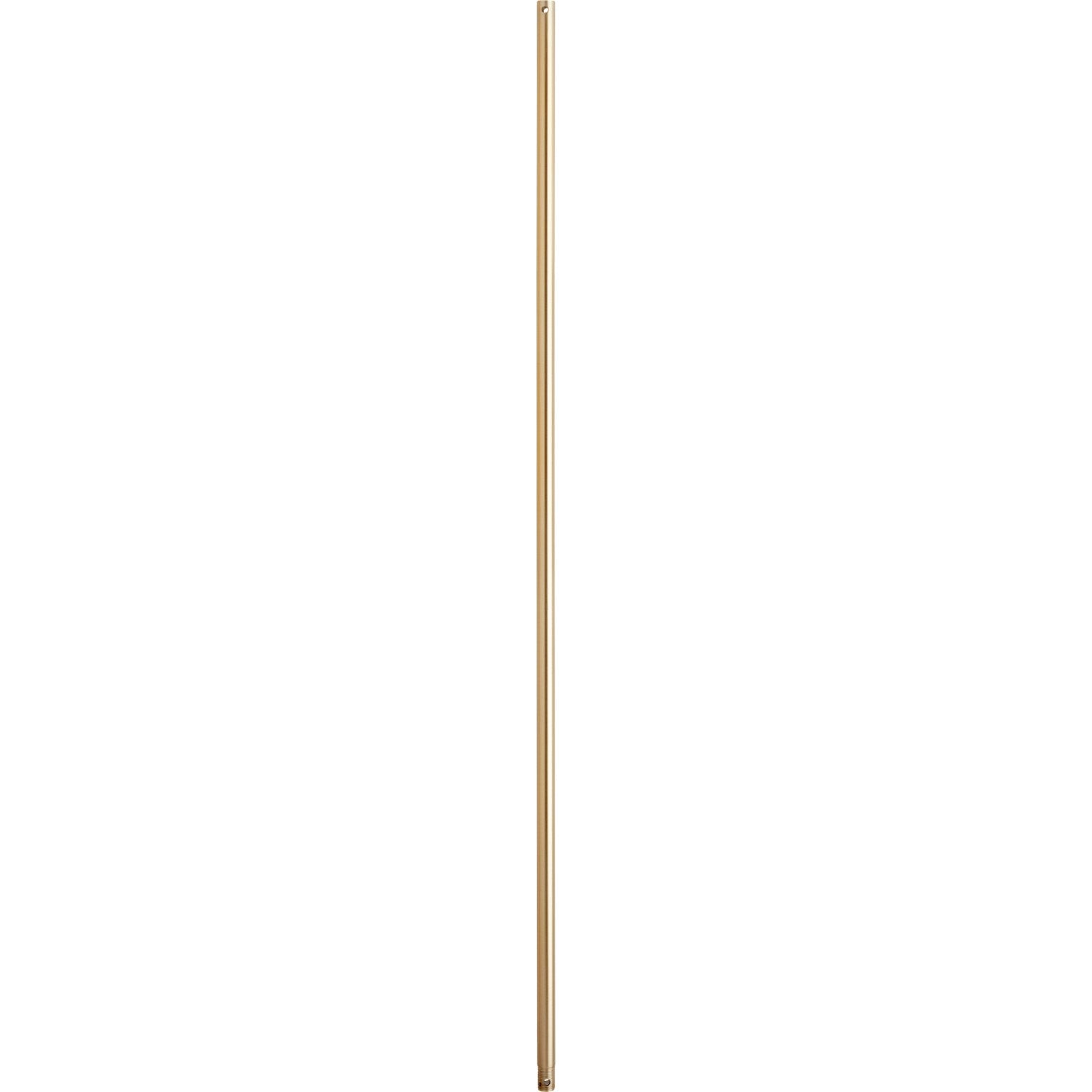 48 Inch Ceiling Fan Downrod in Aged Brass Finish - Perfect for Indoor and Outdoor Patio, Living Room, or Bedroom Lighting