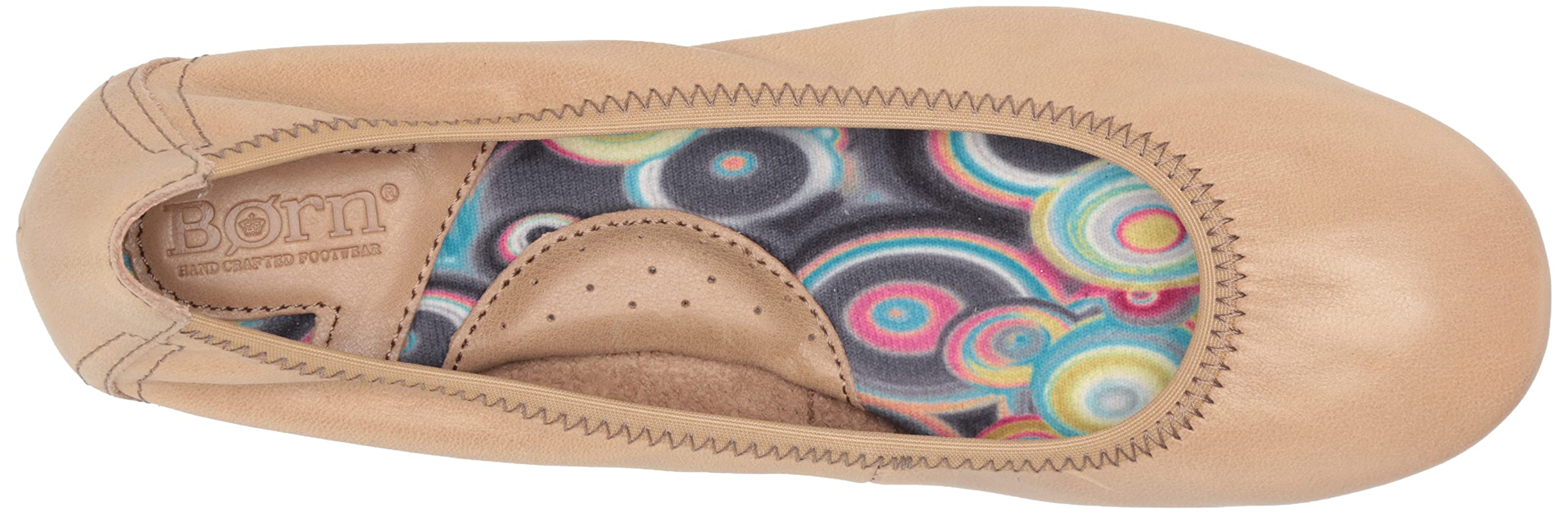 Journee Collection Women's Comfortable Ballet Flats - Lightweight Slip-On Shoes for Work, Travel & Everyday Wear