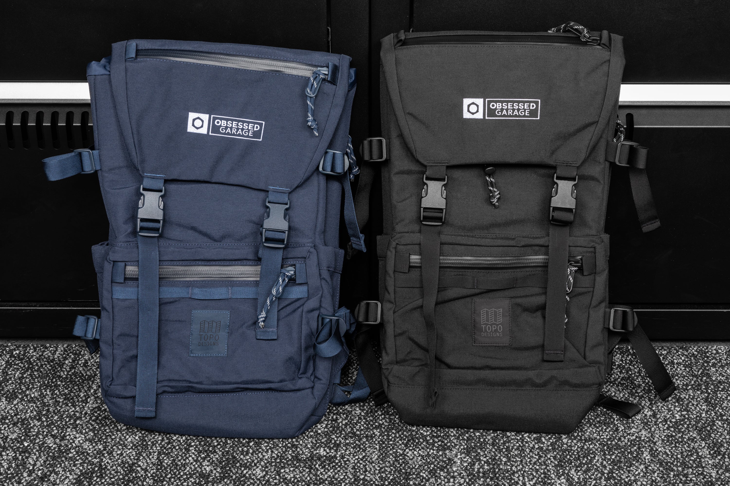 Obsessed Garage Backpack - Durable Waterproof Car Detailing Backpack for Tools & Supplies - Perfect for Auto Enthusiasts & Professional Detailers