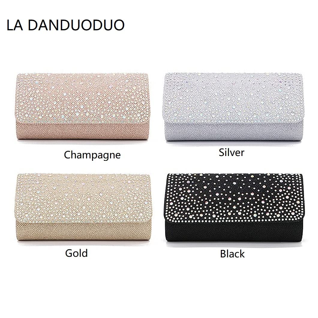 Elegant Crystal Evening Purse for Women - Sparkling Clutch Bag for Parties, Weddings & Special Occasions | Perfect Prom, Cocktail & Formal Event Accessory