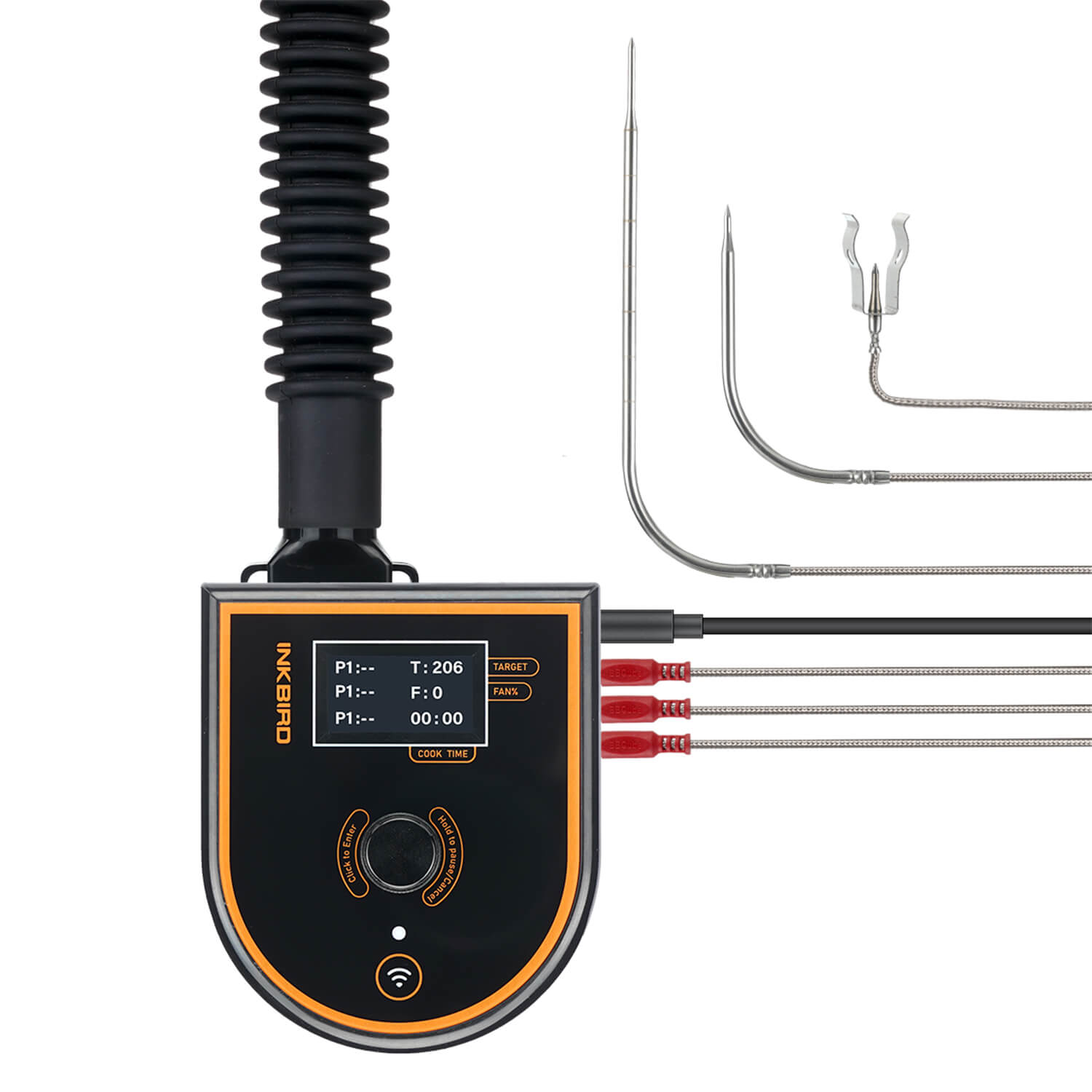 Premium BBQ Smoker Temperature Control Fan Kit - ISC 007BW - Perfect for Pellet Grills, Offset Smokers & Kamado Style Cookers - Achieve Perfect Low & Slow Smoking Results