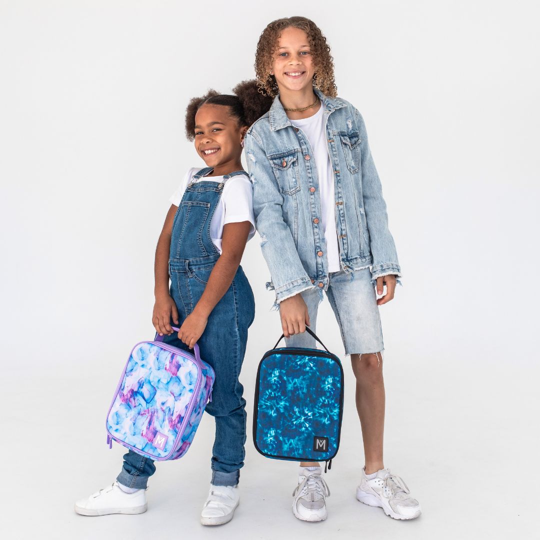 MontiiCo Large Insulated Lunch Bag for Women & Men - Leakproof Cooler Tote for Work, School, Picnics & Outdoor Activities | Aurora Design