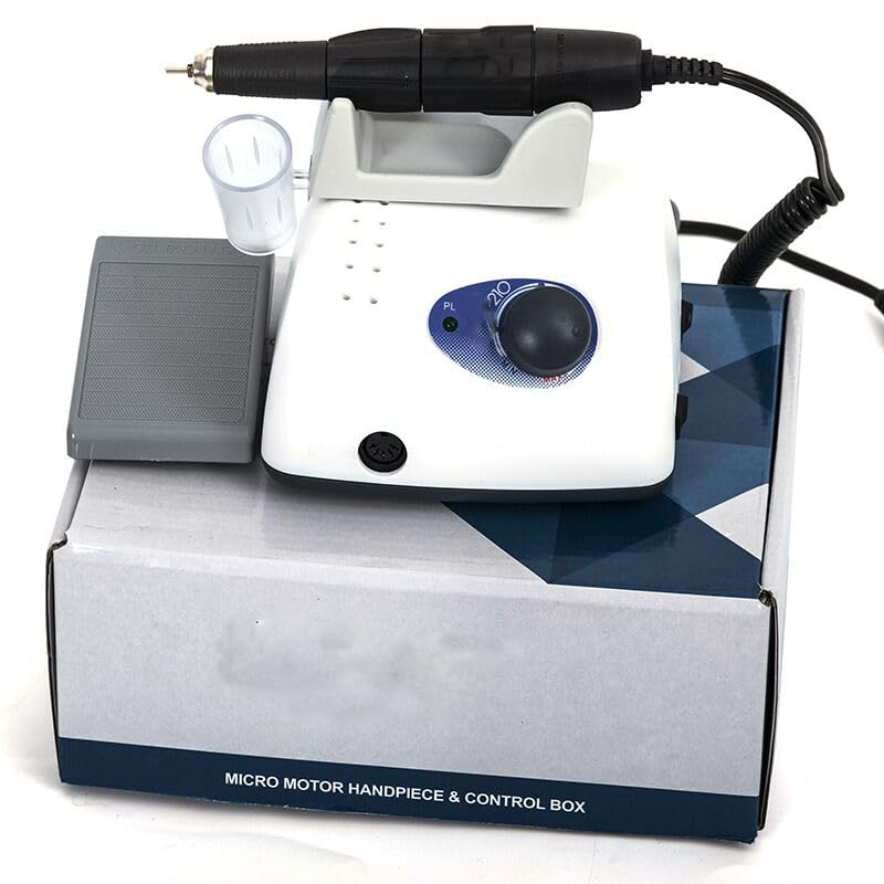 35,000 RPM Professional Nail Drill Machine - Electric Nail File for Manicure & Pedicure, Nail Art Polishing Kit with Multiple Bits - Perfect for Salon, Home & DIY Nail Care