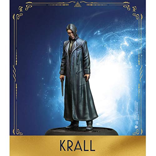 Harry Potter Miniature Game: Grindelwald's Followers – 35mm Scale Unpainted Expansion Set for Wizarding World Tabletop Battles