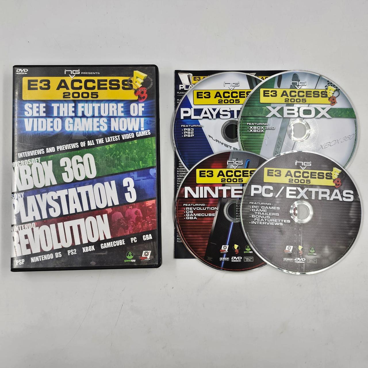 E3 Access 2005: The Future of Video Games Now - DVD Game with Manual - Perfect for Retro Gaming Collectors & Video Game History Enthusiasts