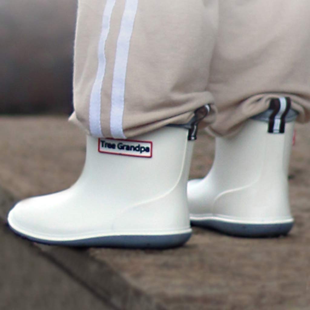 Toddler Rain Boots - Waterproof & Lightweight Baby Rain Boots for Boys & Girls - Easy On/Off Short Rain Boots for Kids - Perfect for Puddles, Playground & Outdoor Adventures
