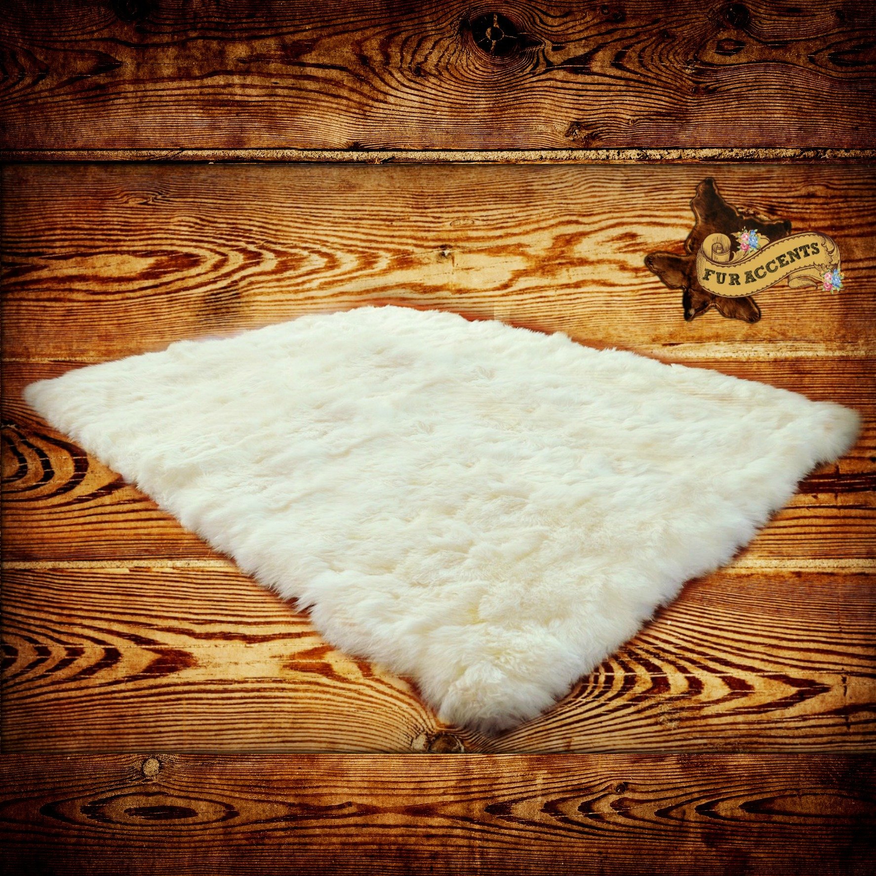 Soft Rectangle Shag Rug for Kids Playroom, Nursery & Crib - Faux Fur Shaggy Sheepskin Carpet (5'x6', Ivory Cream Off White) - Perfect for Play Areas, Bedroom Decor & Cozy Flooring