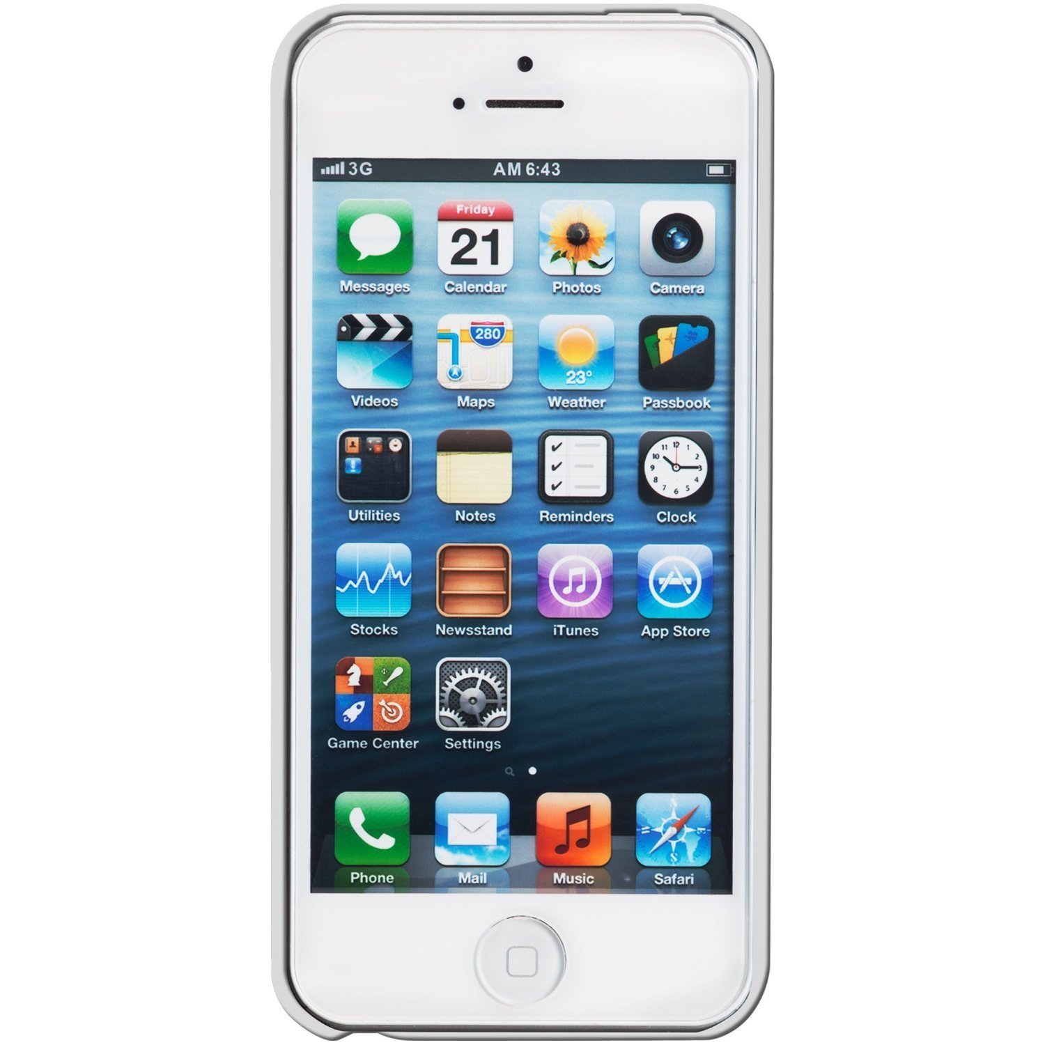 Refurbished Apple iPhone 5 16GB Unlocked Smartphone - White - T-Mobile Compatible - Perfect for Students, Travel & Everyday Use