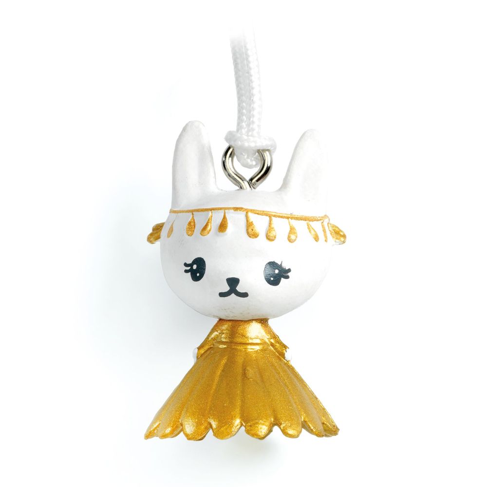 DJECO Tinyly Keyring - Cute Animal Keychain for 7 Year Old Girls | Perfect Birthday Gift for Kids | School Backpack Accessory & Everyday Carry