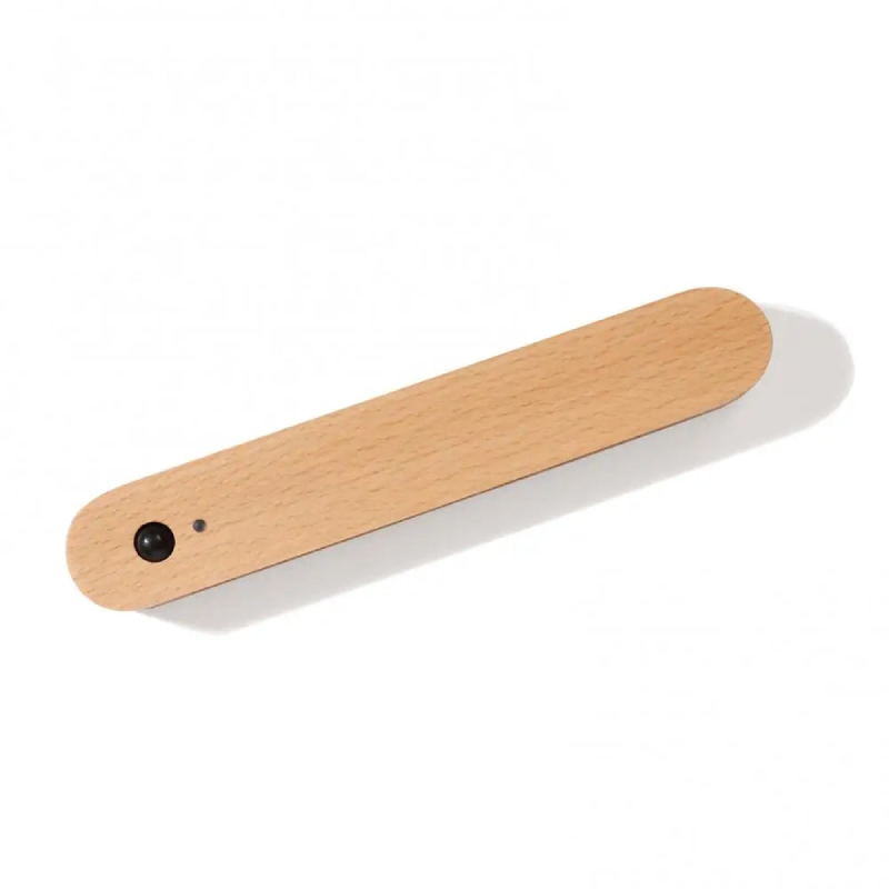 IllumiKey Magnetic Wooden Key Holder with Sensor Nightlight - Organize Keys & Find Them Easily in the Dark - Perfect for Entryway, Bedroom, or Office