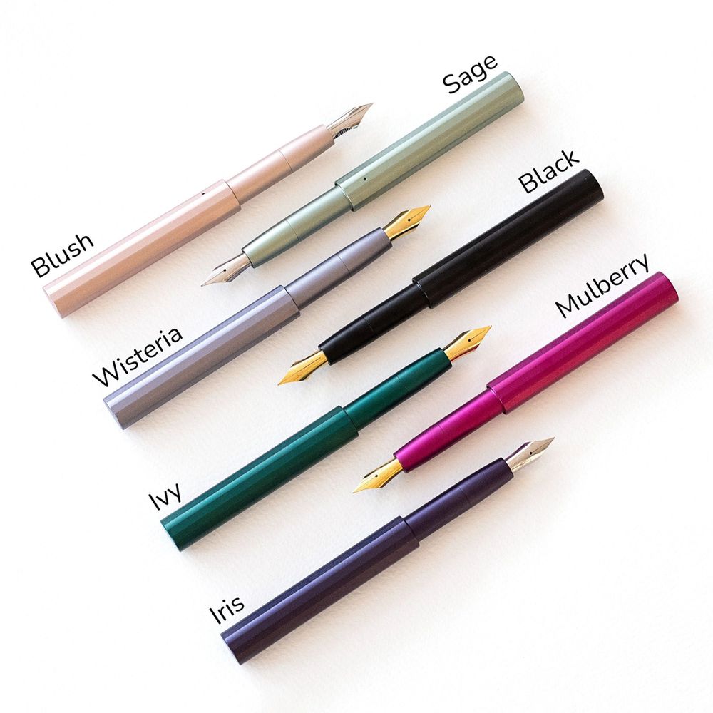 Tom's Studio Fountain Pen - Premium Pocket Pen 2.0 for Everyday Writing, Journaling & Gifts | Portable Ink Pen for Professionals & Students