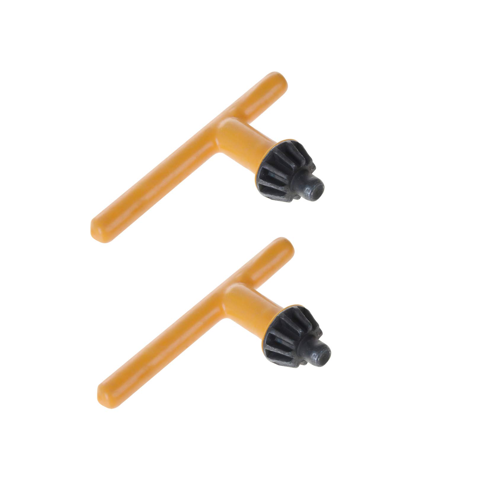 8mm Saim Chuck Key with 11 Teeth - T-Shaped Grip Metal Drill Accessory for Power Tools & Workshop Use