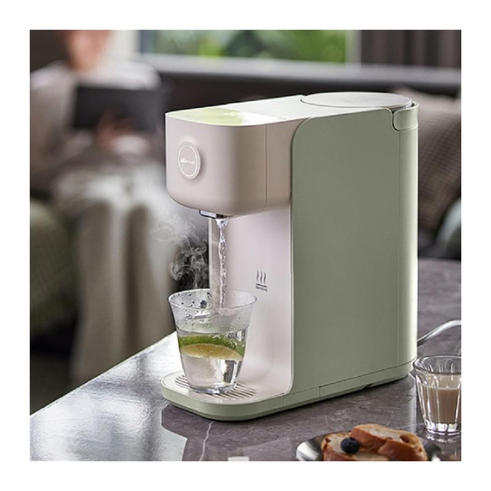 Instant Hot & Cold Desktop Water Dispenser with Mineral Filter - Home & Office Purified Drinking Water Solution for Direct Heating & Cooling