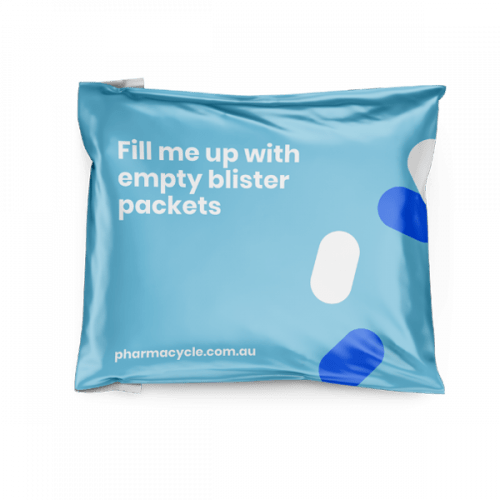 Eco-Friendly Blister Pack Recycling Pouch | Pharmacycle Reusable Medication Packaging | Perfect for Home, Office & Pharmacy Waste Management