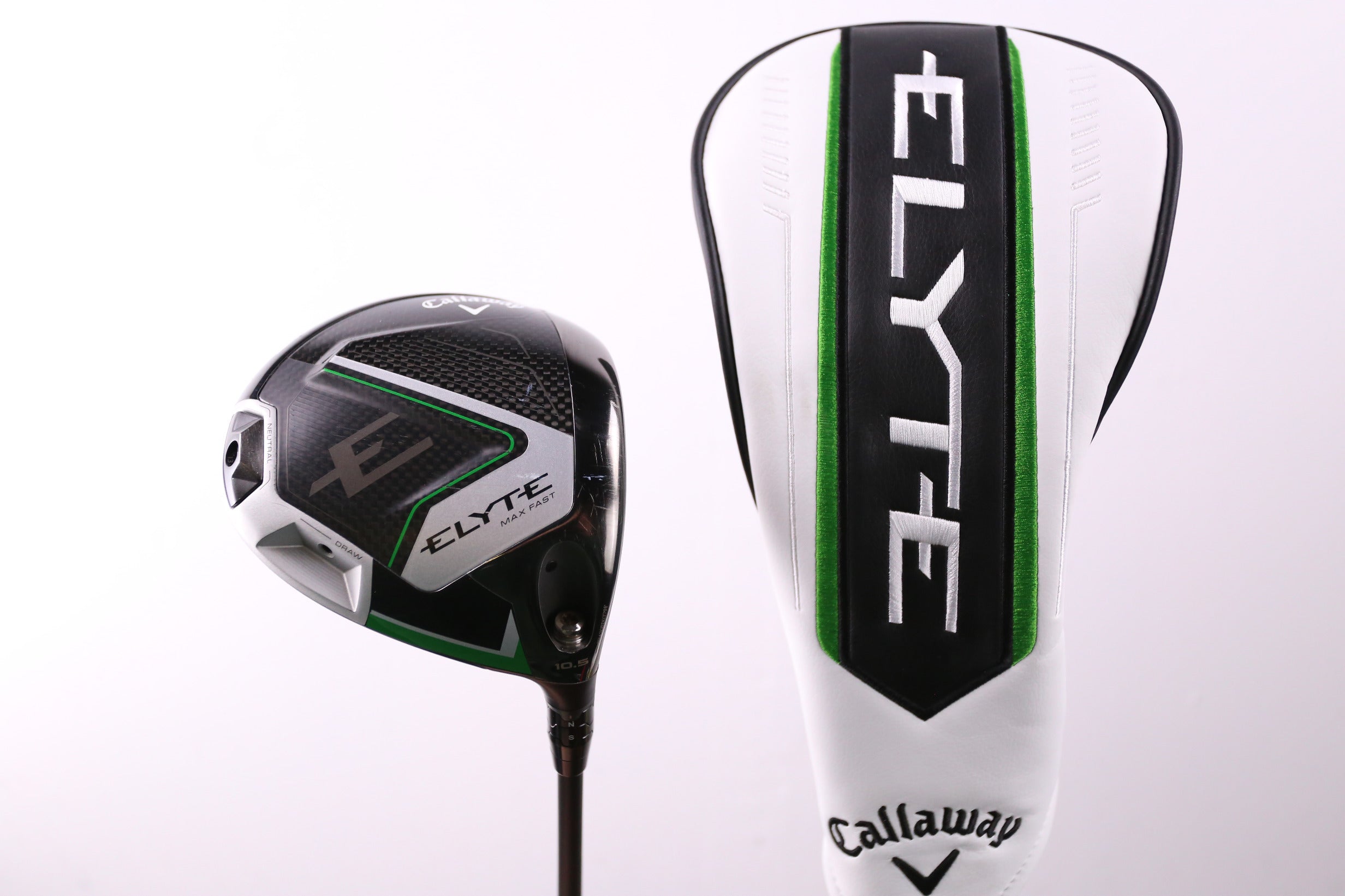 Used Callaway Elyte Max Fast Driver 10.5° Senior Flex Right Hand Golf Club - Mitsubishi Vanquish 4 Shaft | Perfect for Senior Golfers & High Handicap Players