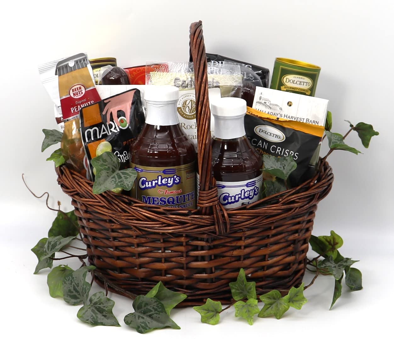 Premium Grilling Gift Basket Set - BBQ Accessories & Gourmet Food for Outdoor Cooking | Perfect for Father's Day, Housewarming, and Backyard Parties