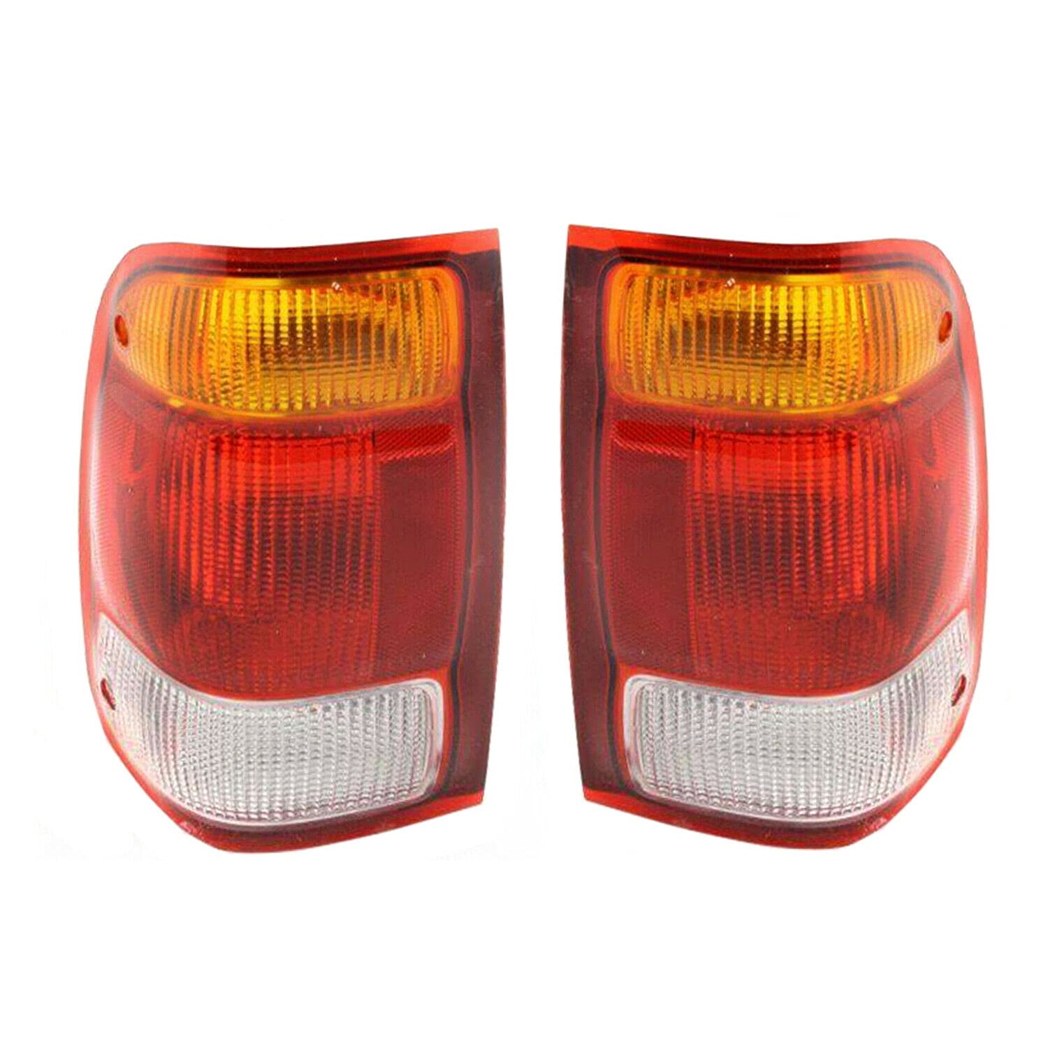 Routesafe Pair of LED Tail Lights Compatible with 1998-1999 Ford F-150 F87Z13404Ba F87Z-13404-Ba - Waterproof & Durable Replacement for Improved Night Visibility & Safety