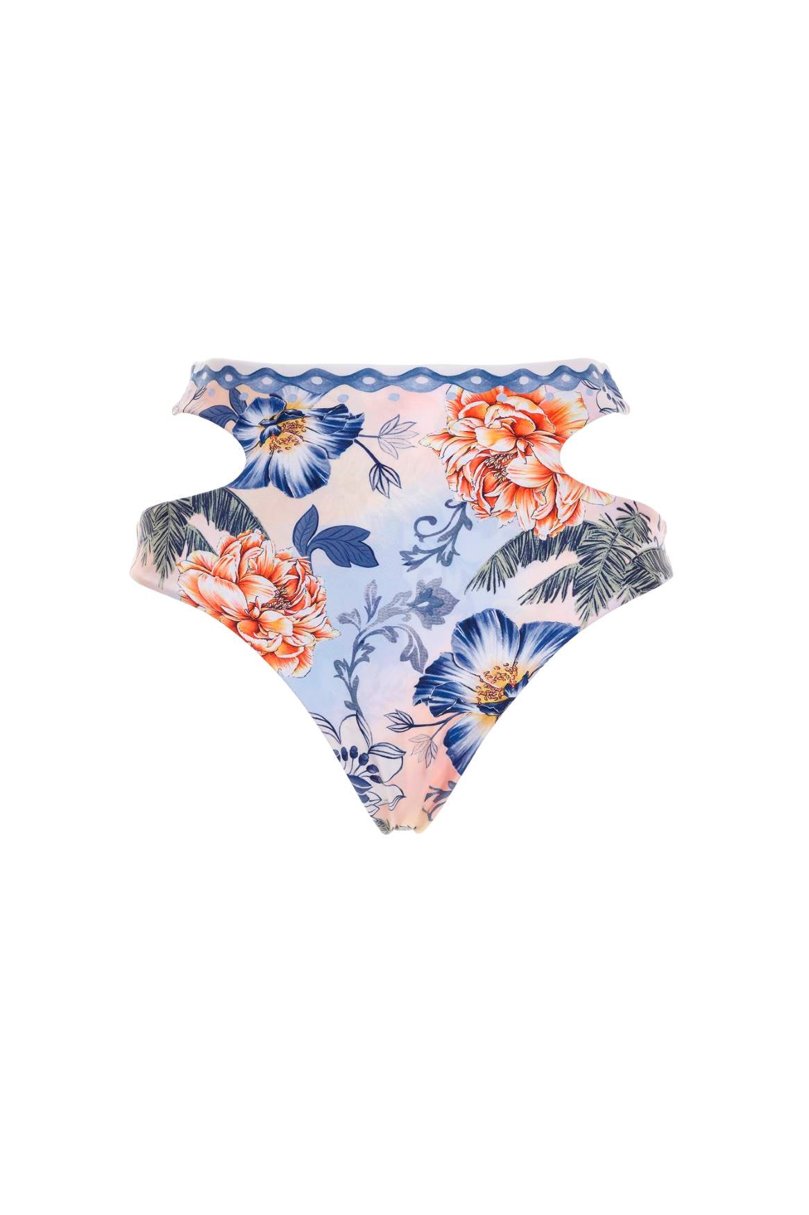 Carieli Women's High Waisted Bikini Bottom - Sexy Swimwear for Summer Beach Vacation & Pool Party