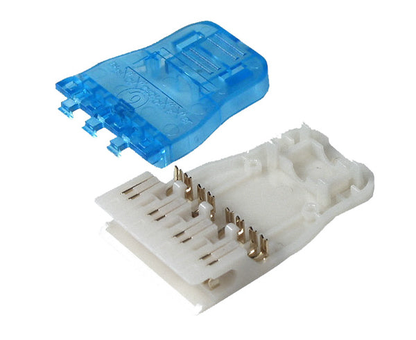 CAT6 Ethernet Connecting Block, 610 Type 4 Pair Network Patch Panel - Ideal for Home & Office Network Setup