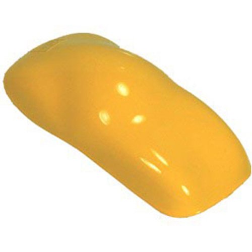 Speed Yellow Urethane Basecoat with Clearcoat Auto Paint Kit - Professional High Gloss Automotive Refinishing Coating for Cars & Trucks - Complete Fast Gallon Paint System - Perfect for Vehicle Restoration & DIY Auto Body Repair