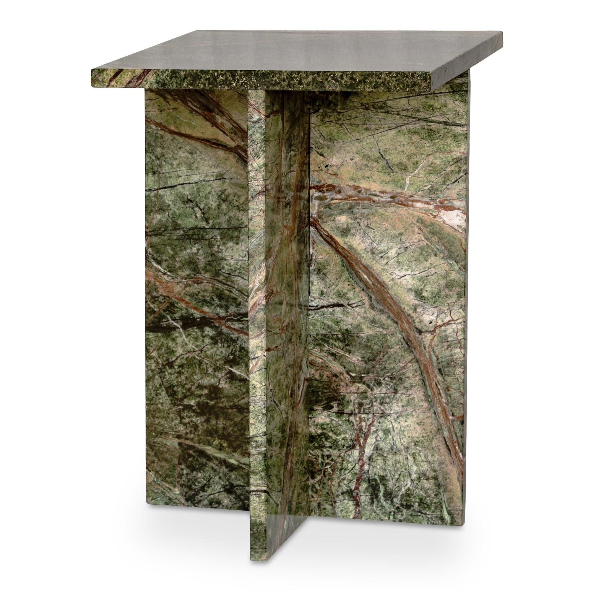 Blair Accent Table - Elegant Rainforest Design Side Table for Living Room, Bedroom & Office - Perfect for Home Decor & Small Spaces