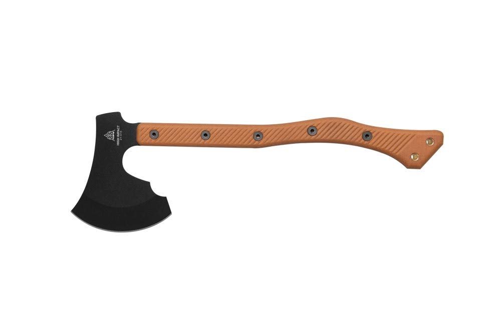 TOPS Knives TPHIM01 High Impact Survival Axe - Tactical Camping, Bushcraft & Outdoor Adventure Tool for Hiking, Hunting & Emergency Preparedness