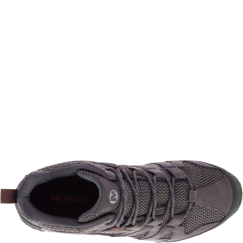 Merrell Men's Alverstone Mid Waterproof Hiking Boots - Lightweight & Durable for Outdoor Adventures, Trail Walking & Camping