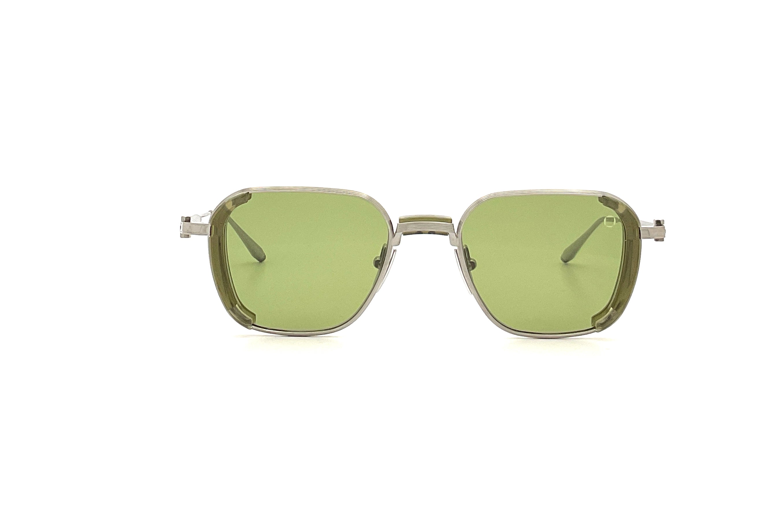 Akoni Eclipse Sunglasses - Olive & Brushed Black Palladium Polarized Lenses for Men & Women - Perfect for Driving, Beach & Outdoor Activities
