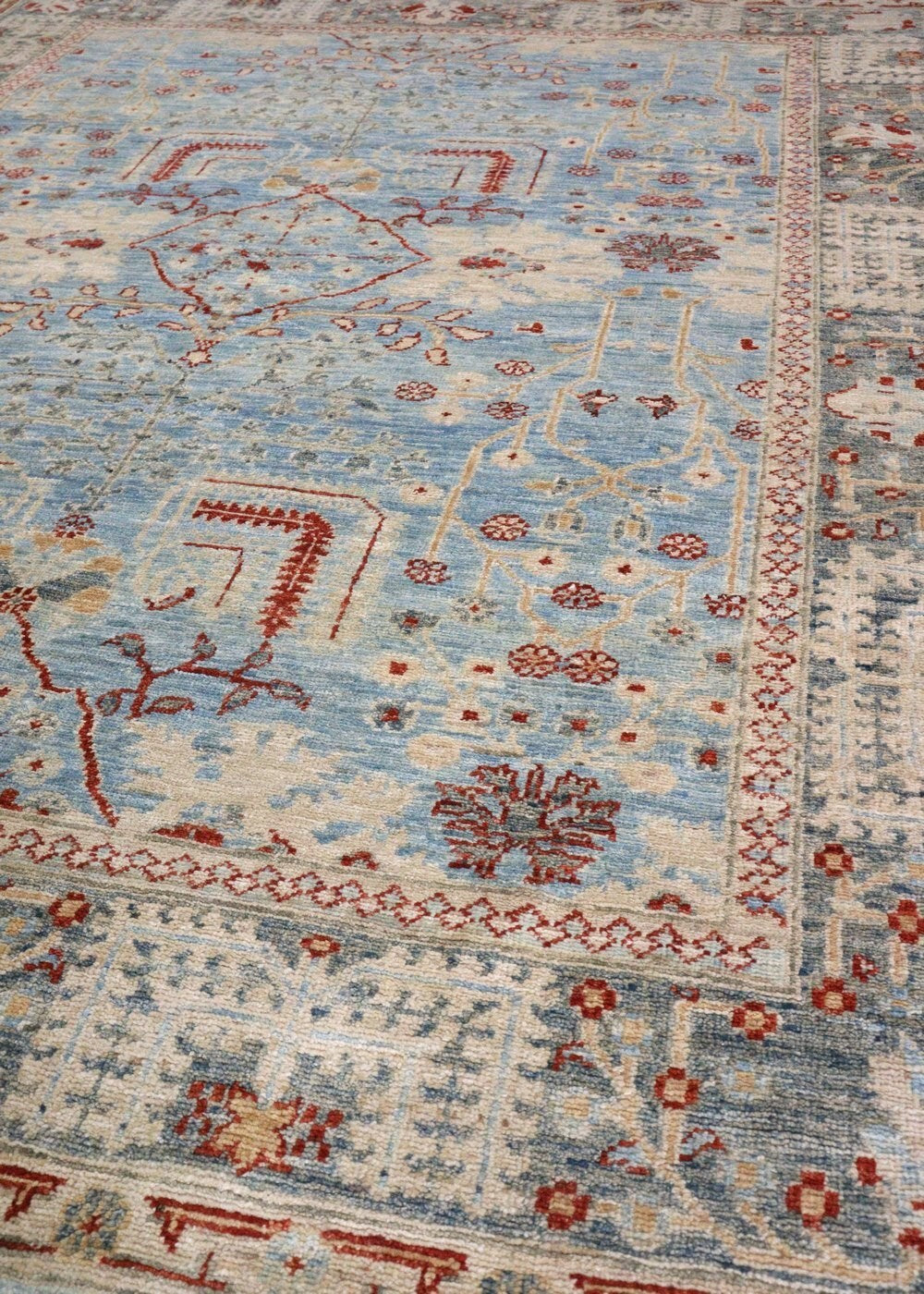Bakshaish Willow Handwoven Tribal Rug J63708 - Authentic Persian Wool Carpet for Living Room, Bedroom & Home Decor