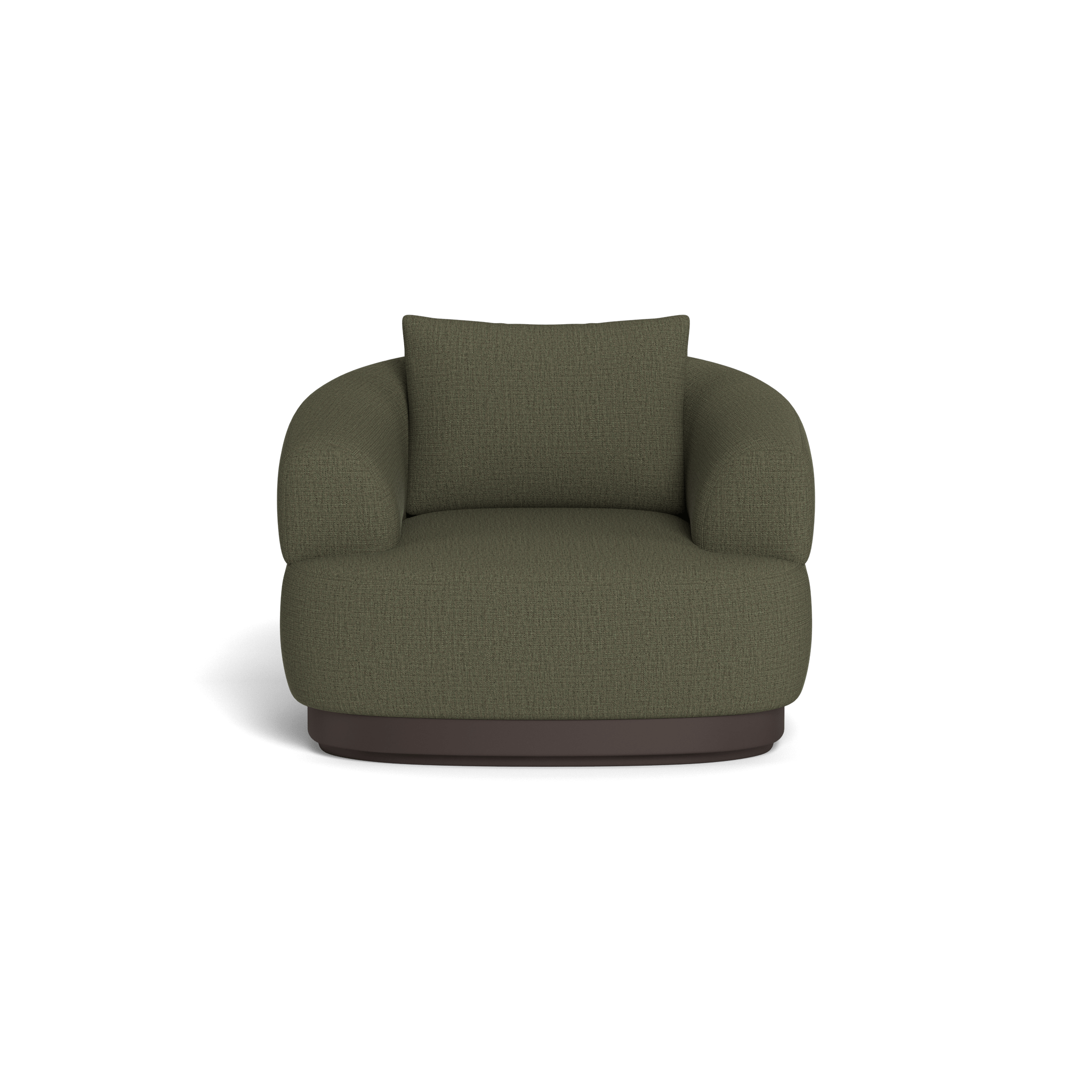 Amalfi Swivel Lounge Chair - 360-Degree Rotating Modern Accent Chair for Living Room, Bedroom, or Office - Perfect for Relaxing, Reading, and Entertaining