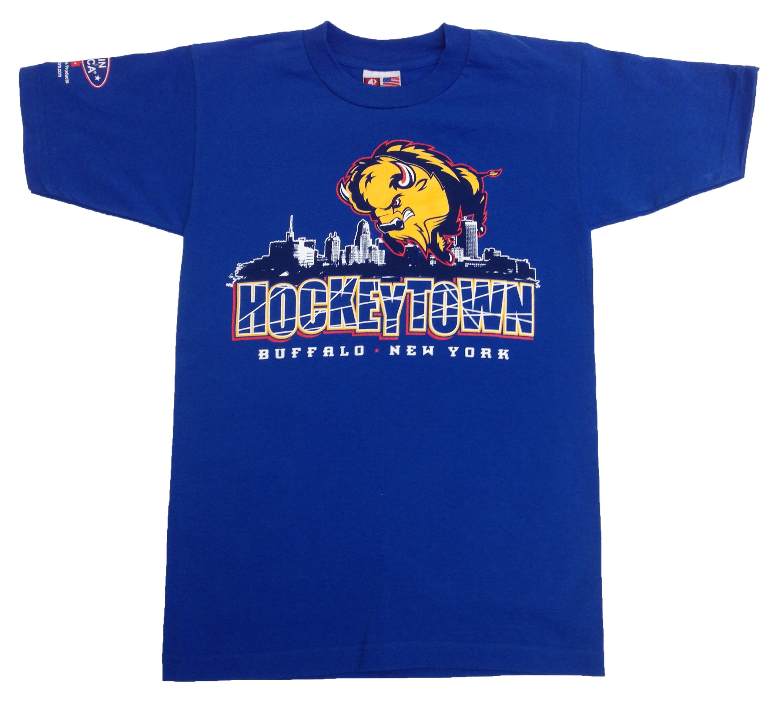 American Made Men's Hockey Town T-Shirt - Comfortable Cotton Tee for Sports Fans, Casual Wear & Game Day Outfits