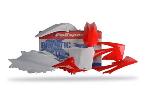 Polisport Plastic Kit - OEM Color Red 90154 | Replacement ATV Body Panels | Perfect for Honda TRX400EX, Kawasaki KFX400 & Suzuki LTZ400 | Off-Road & Trail Riding Accessories
