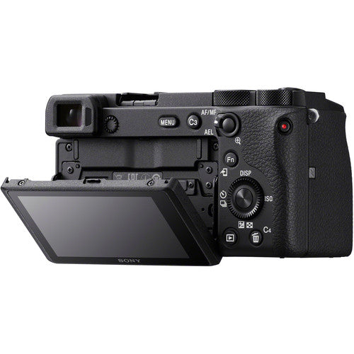 Sony Alpha a6600 Mirrorless Digital Camera with 18-135mm Lens - 4K Video, Real-Time Eye AF, Weather-Sealed Body for Travel & Vlogging