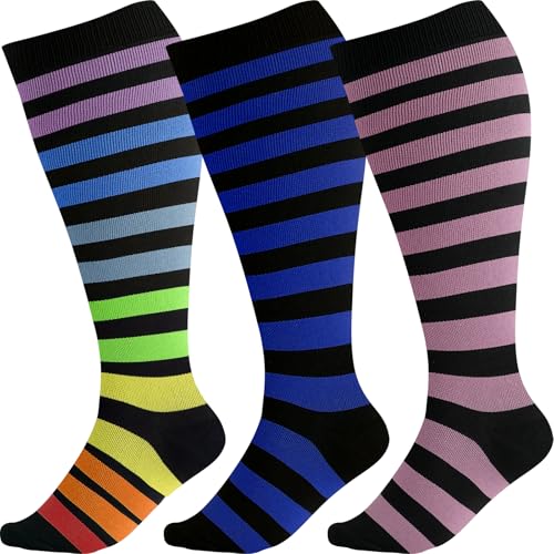 3pair3colorstripe