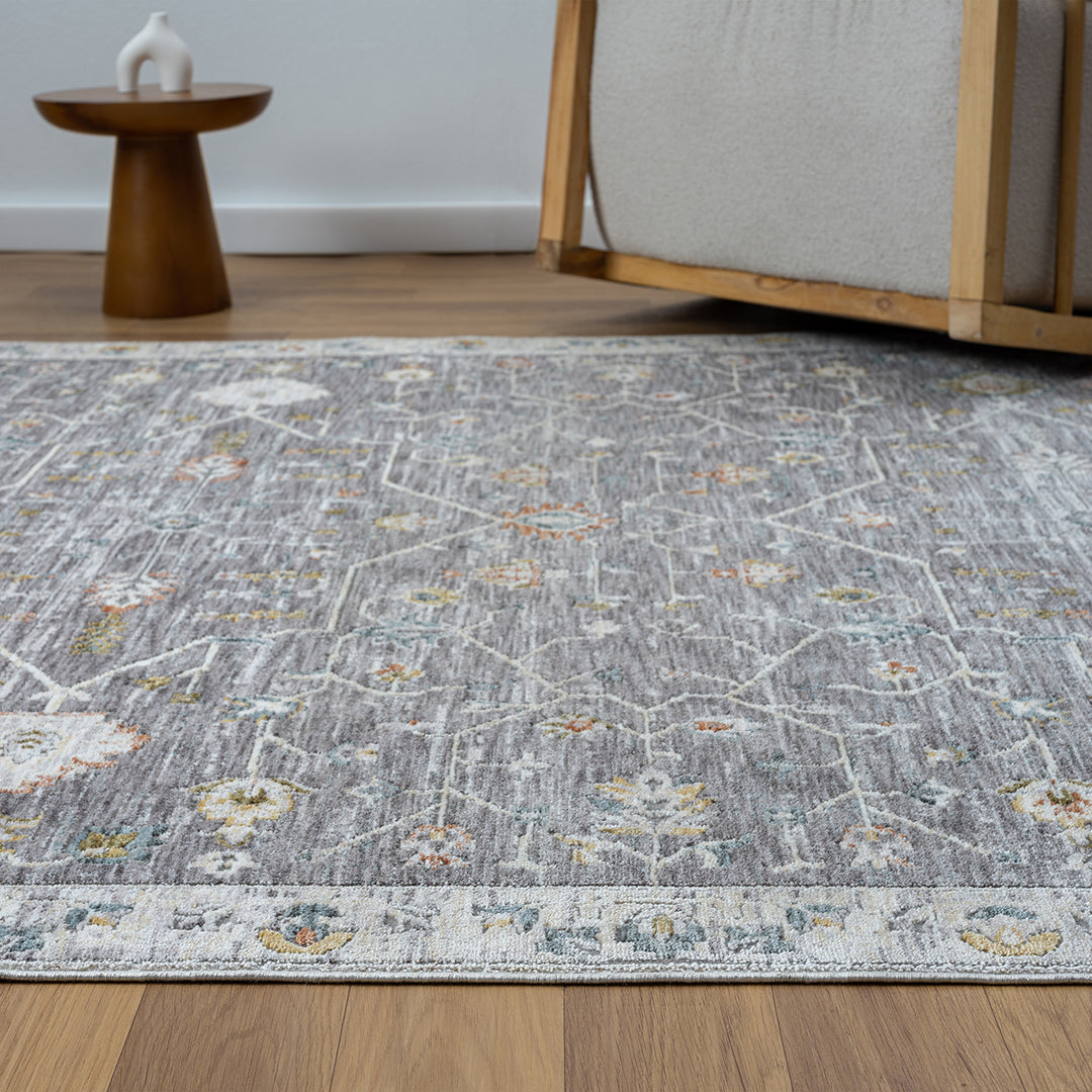 Allure Gray Multi Rug - Soft & Stylish Area Rug for Living Room, Bedroom, Dining Room - Perfect for Home Decor & Cozy Spaces