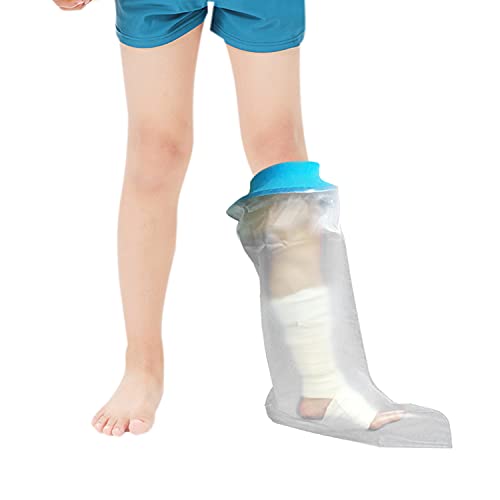 **Waterproof Cast Protector for Kids - Half Leg Shower Cover, Reusable Plaster Cast Guard for Children's Wounds & Dressings | Ideal for Bathing, Swimming & Daily Activities**