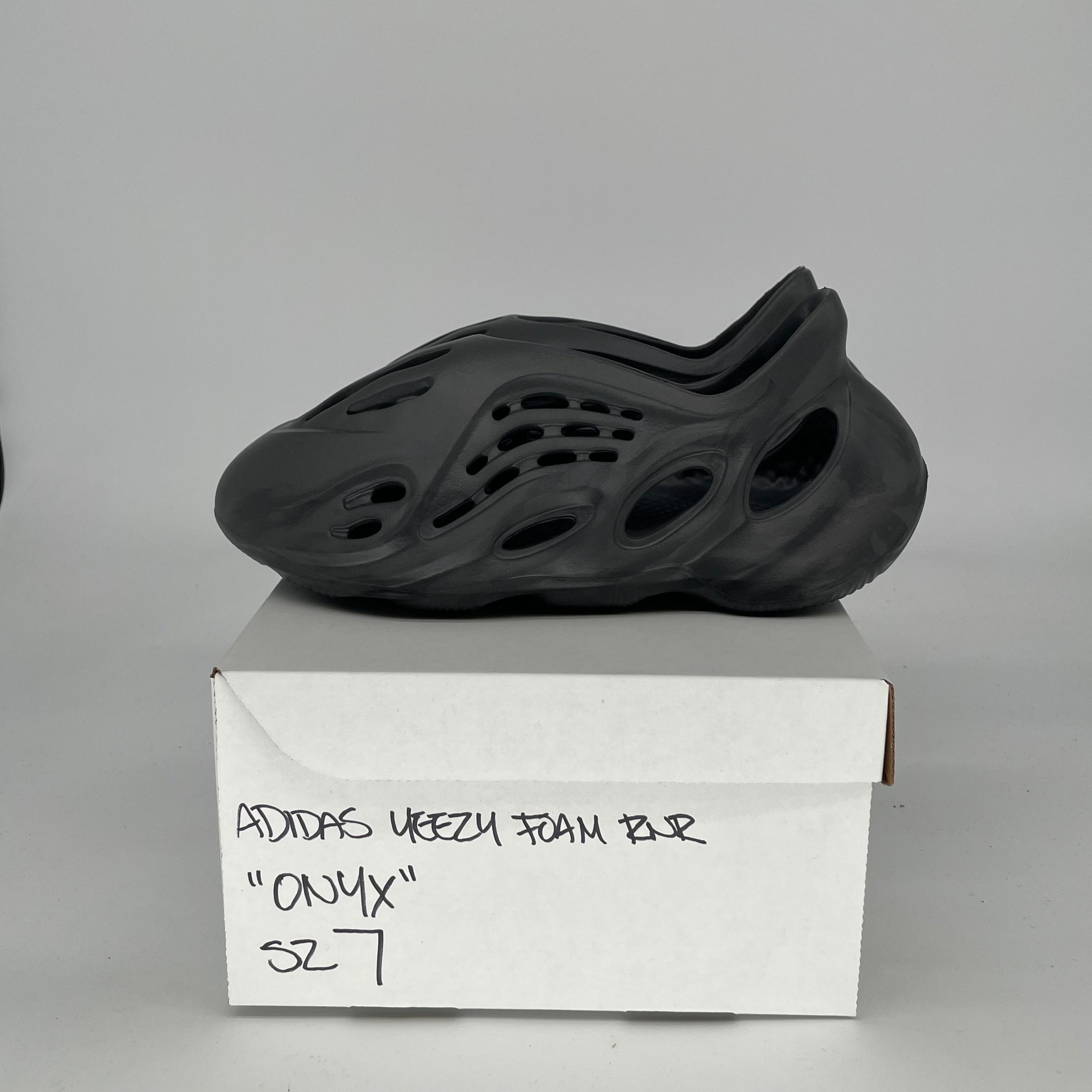 Adidas Yeezy Foam Runner Onyx - Men's Size 7 / Women's Size 8.5 (HP8739) | Comfortable Slip-On Sneakers for Running, Gym & Casual Wear