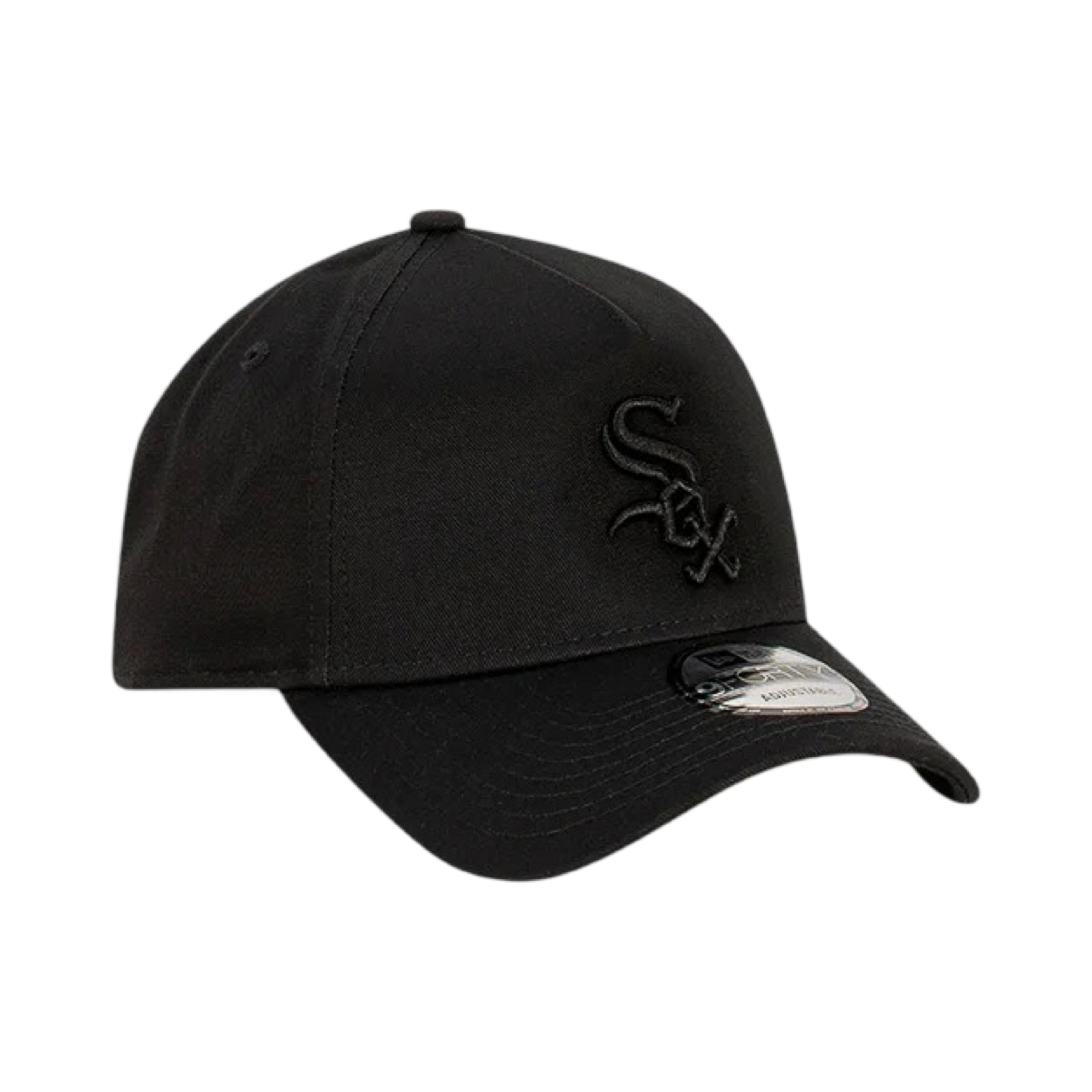 New Era 940 A-Frame Chicago White Sox Black Baseball Cap - Stylish & Comfortable MLB Hat for Fans & Outdoor Activities