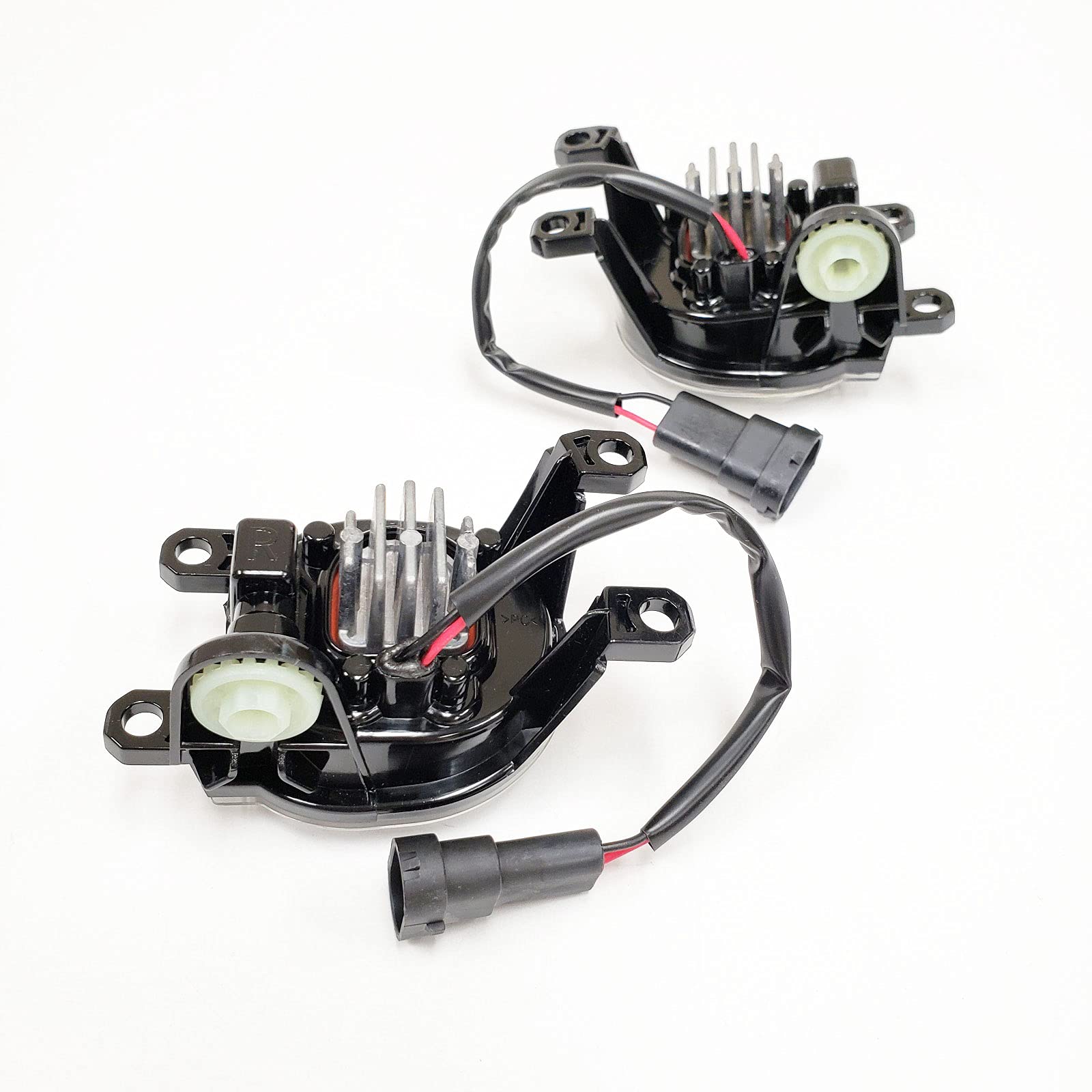 LEDIN Built-in LED Fog Lights for 2020-2021 Toyota CH-R | OE Style Clear Lens with Bezels, Bracket, Switch & Wiring Kit | Enhance Night Driving Safety & Off-Road Visibility