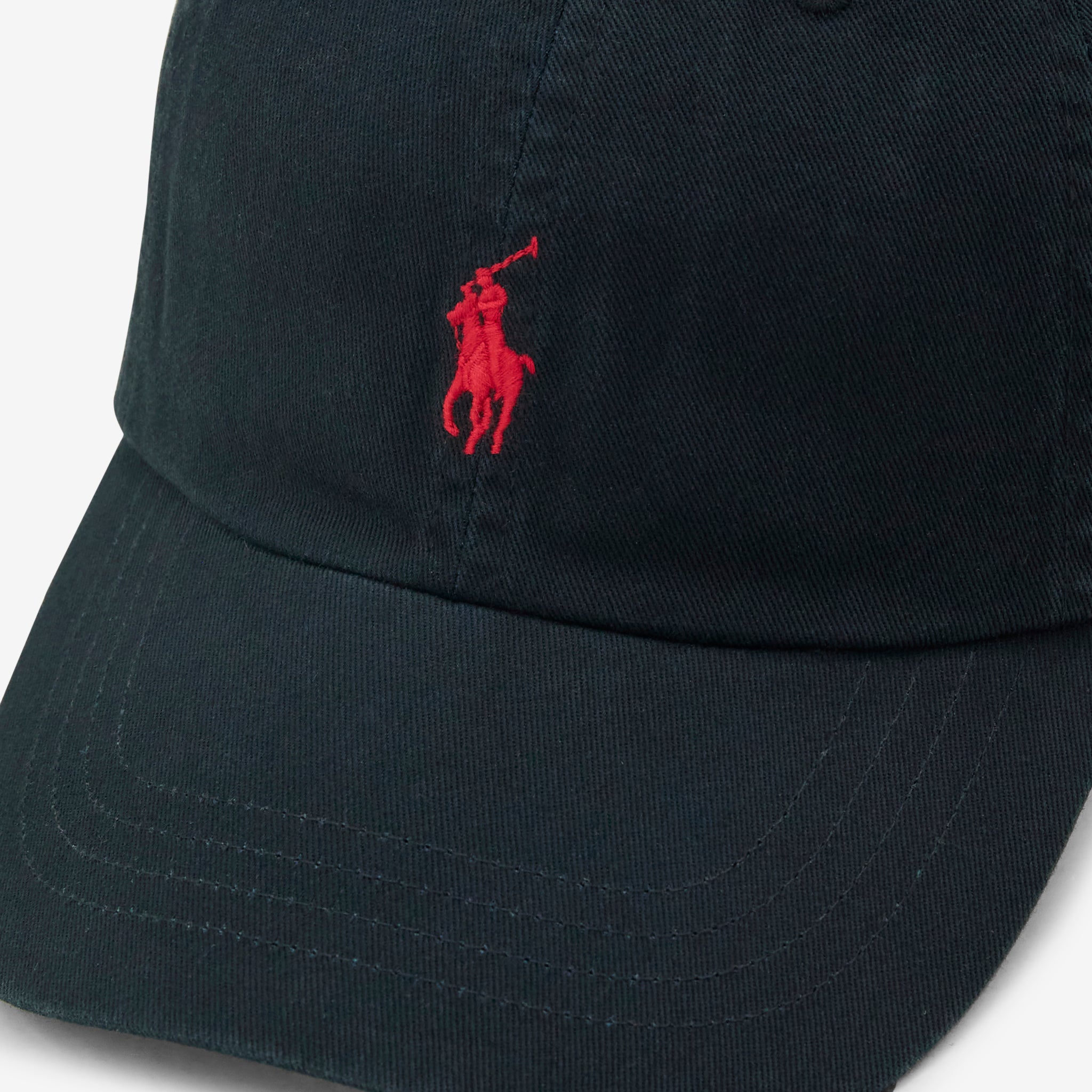 Premium Cotton Chino Ball Cap Polo Shirt for Men - Classic Black & RL 2000 Red | Casual Wear, Golf, Business Casual, Everyday Outfits