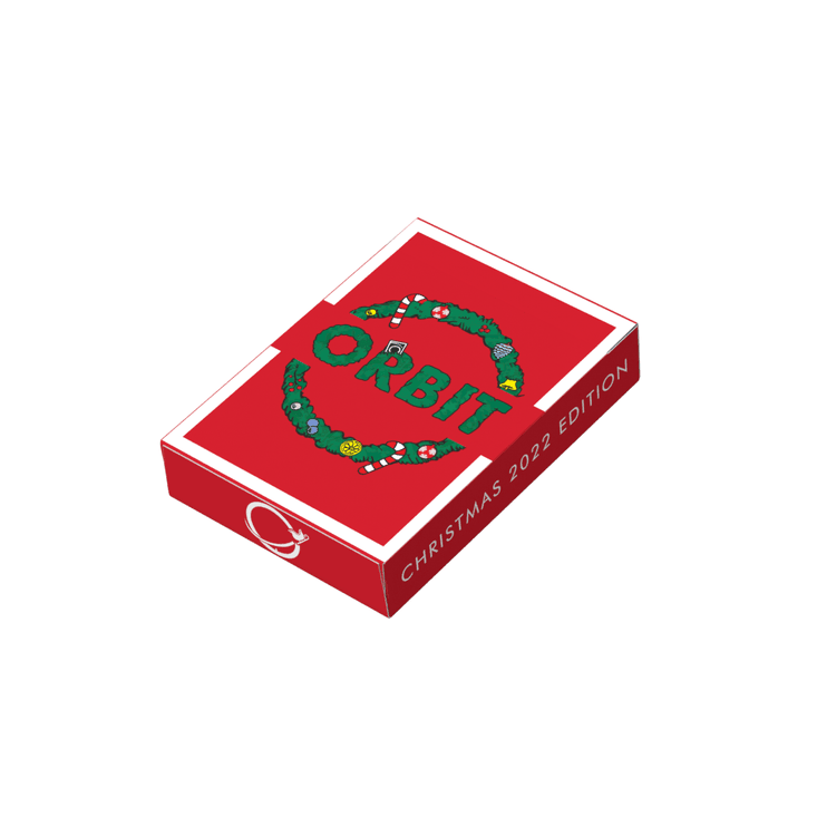 Orbit Christmas V2 Playing Cards - Premium Holiday-Themed Deck for Card Games, Magic Tricks & Collectors | Perfect for Christmas Gifts, Family Game Nights & Poker Parties