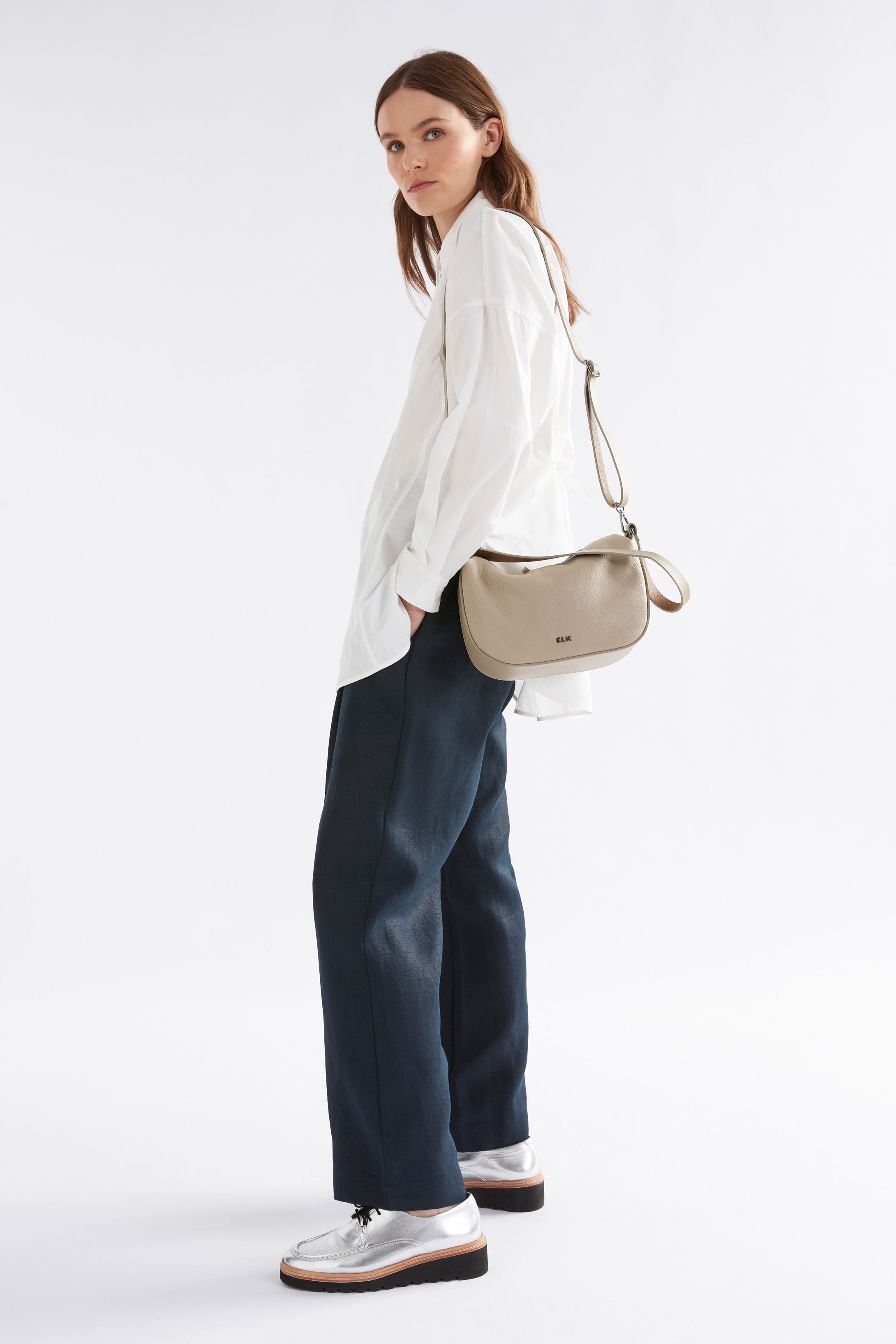 Ilin Mini Crossbody Bag for Women - Small Leather Shoulder Purse with Adjustable Strap, Perfect for Travel, Shopping & Everyday Use