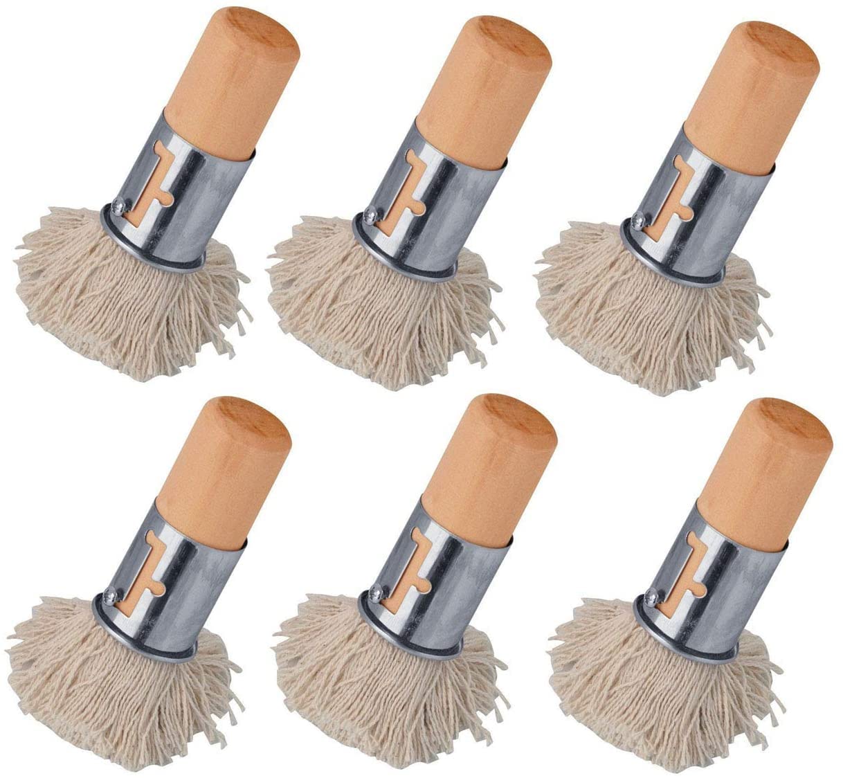 Premium 6-Piece Oil Brush Set for Takoyaki, Teppanyaki, BBQ & Pastry Cooking - Non-Stick Kitchen Tool for Grilling, Baking & Japanese Cuisine